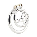 Male Chastity Device Super Short 304 Stainless Steel Men'S Penis Lock J17250 50Mm