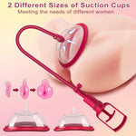 Pussy Pump Nipple Pump Set Women Sex Toys, Vagina Pump Clitoral Pussy Sucker Sexual Pleasure Tools For Women With 4 Strong Suction Cups,Bdsm Nipple Sucking Toys Include 2 Pussy Cups & 2 Nipple Cups