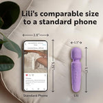 LuLu Vibrator, Vibrators, Womens Sex Toys, Female Sex Toy, Vibrater, Mini Vibrator Wand, Sexy Toys, Sexual Pleasure Tools for Women, Sextoy, Wand Vibrator - Amethyst
