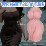 6.4 Lbs Sex Doll Male Masturbators, Female Torso Pocket Pussy, Clothed Adult Sensory Toys With Realistic Boobs Soft Ass Stroker, Adult Sex Toys With 3D Textured For Men Masturbation