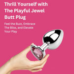 4-Piece Pink Stainless Steel Anal Plug Set – Smooth, Polished Metal In Xs, S, M, And L – Comfortable Tapered Design With Flared Base For Safety