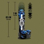 Tendril Thruster - Comes W/Remote - Portable Sex Toy W/Multiple Modes - Rechargeable & Long-Lasting Battery - Intimate Adult Toy - Dildo & Prostate Massager - Blue