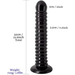 Large Butt Plug Huge Anal Dildo Large Anal Toys G-Spot Stimulation Masturbation Big Bead Anal Butt Plugs(Skin)