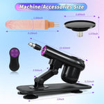 Sex Machine,Automatic Thrusting Sex Machine For Women And Men,3Xlr Connector Love Machine With Dildo And Suction Cup Attachments,Remote Control,Adjustable Dildo Machine Adult Sex Toy For Couples
