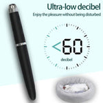 Female Pleasure Massage Pen, Nipple Clitoral Stimulator Vibrator Wand Mini Dildo G-Spot Bullet Vibrator,10 Frequency Powerful Vibration?Adult Sex Toys& Games For Women And Couples (Black)