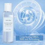 Water-Based Personal Lubricant, Portable Silky Smooth Long-Lasting Lube For Women, Men, And Couples, Natural Ingredients Non-Staining, 4 Fl Oz