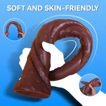 17.5 Inch Super Long Huge Dildo, Giant Monster Tentacle Thick Big Black Anal Dildo With Strong Suction Cup, Realistic Soft Large Peins For G-Spot & Anal Adult Sex Toy For Women Men Gay