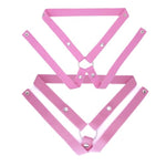 2Pcs Male Chastity Belt Chastity Cage Strap For Men Chasity Belts Chastity Devices Support Strap Chastity Harness Sex Restraints Furniture Toys (Pink)