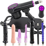 Mini Sex Machine Wireless Telescopic Linear Actuator Thrusting Machines With Realistic Big Dildos For Women Adjustable Pumping Gun With 7 Attachments 3Xlr Connector