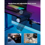 Solace Automatic Male Masturbator Stroker Toys, Hands-Free Electric Masturbators Cup With Adjustable Desk Mount 3D Realistic Pocket Pussy Adult Sex Toys & Games For Men Pleasure