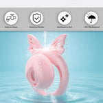 Chastity Lock Male Cock Cage - ABS Sissy Chastity Devices with Invisible Lock & 4 Silicone Adjustable Cock Ring, Penis Abstinence Elasticity Belt Comfortable Penis Cage Bondage Gear Sex Toys