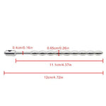 Men Male Electric Shock Beaded Urethral Sound Plug Adjustable Cock Glans Ring Cage Electro Sex Set With Cable Urethra Sex Toy Orgasm Masturbate Penis Dilator Expander Chastity