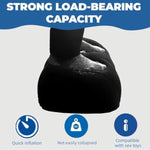 Mount Sex Position Pillow Sex Furniture Inflatable Pillow For Women G Spot Position Cushion Multifunctional Inflatable Support Half Moon Pillow Sex Toy Mount For Couples