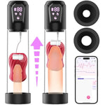 Sex Toys For Men Penis Pump - Automatic Sucking Male Masturbator With Electric Suction Enlargement- 5 Vibration & Suction Pocket Pussy Male Stroker With Rose Sex Toy Inner Sleeve, Penis Extender