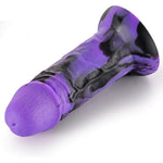 2.5'' Diameter Thick Huge Dildo + Jeweled Anal Plug