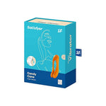 Candy Cane Vibrator Sex Toy | Adult Toys For Women | Best Couple Vibrator | Vibrating Sexual Pleasure Device | Stimulation Vibrators | Female Wellness Tools | Woman Pleasure Sextoy (Orange)