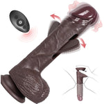 Flapping Realistic G-Spot Vibrator Dildo: 8.4'' Women Sex Toys G Spot Vagina Anal Stimulation With 7 Flapping & Suction Cup, Huge Realistic Silicone Remote Control Dildo For Women & Men