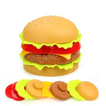 Pretend Play Fast Food Set, Play Food For Kids Kitchen - Play Kitchen Accessories - Toy Foods With Play Burger And Hot Dog Plastic Food For Pretend Play, Kids Toddler Childrens Birthday Gifts