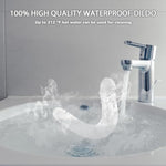 13.4 * 1.5 Inches Double Dildo Crystal Jelly Realistic Anal Long Dildo Penis Soft And Flexible With Veins And Glans Adult Sex Toys For Women/Men/Lesbian