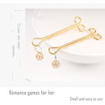 Clit Clamp, Female Nipple Sex Toys Adjustable Non-Piercing Nipple Clips Bdsm Toys Breast Sexual Pleasure Bondage Gear Accessories Clitoris Clamps Clip Teasers Adult Sex Toys For Women Couples