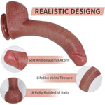 11 Inch Realistic Dildo Adult Sex Toys Lifelike Huge Penis With Strong Suction Cup For Vaginal G-Spot And Anal Play