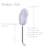 Sexy Feather Stick Tickling Erotic Torture Tool Sexy BDSM Tease Teather Stick Sex Whip Sex Toy in Bed for Couples