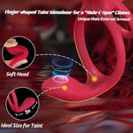 Vibrating Cock Ring Penis Sleeve With Rose Clitoral Stimulator, App Remote Control Penis Ring Vibrator, Couples Male Adult Sex Toys Games For Men Women, Penis Extender Taint G Spot Sex Toy
