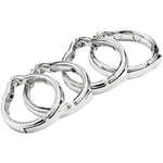 Stainless Steel Penile Stretching Exercise Adjustable Magnetic Ring Metal Small Penis Cock Ring Stronger Erection Enhancer For Men(Xl)