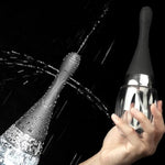 Douche Bottle Automatic Enema Bulb Kit With 3 Intensities,Electric Enema Douche For Men Women,Anti Back-Flow Anal Enema Anal Cleaner,Silicone Enema Sex Toys 300Ml (Black)