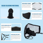 Silicone Dildo Mask Mouth Gag For Bondage Gear Adjustable Bdsm Gag Ball Gag Open Mouth Gag Bondage Gags And Muzzles For Self Bondage Play