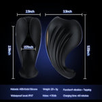 Prostate Massager Male Sex Toy - Male Masturbator Penis Sleeve Stroker With 9 Vibrating + Tapping Modes Adult Toys Men Vibrator Penis Training Glans Stimulator Soft Silicone Sensory Toys