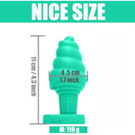 Big Anal Plug Adult Sex Toy For Beginner, Fantasy Huge Silicone Butt Plug Trainer, G Spot Anal Adult Toy For Men Women Couples (Teal)
