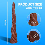 17.5 Inch Super Long Huge Dildo, Giant Monster Tentacle Thick Big Black Anal Dildo With Strong Suction Cup, Realistic Soft Large Peins For G-Spot & Anal Adult Sex Toy For Women Men Gay