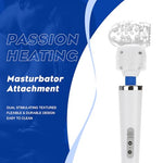 Fit for Hitachi Magic Wand Headgear Massage Fascia Gun Accessories Wand Attachments HQ Men's Gift Silicone Material Inner Diameter 2 Inch