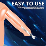 Urethral Sounds with Stainless Steel Double-Ended Penis Plug Stretcher Male Sound Urethral Dilator Inserts Penis Plug Masturbation Rod Bladder Stimulation for Men (L)