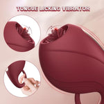 Adult Sex Toy Vibrator, Licking Vibrator, 7 Tongue Licking Modes, Tongue Sex Toy Vibrator, Womens Sex Toys, Clitoral Nipple Stimulators, G-Spot Sex Toys For Women And Couples