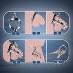 Male Chastity Cock Cage Sex Toy For Men, Large Chastity Device With 3 Active Sizes Rings 3 Metal Cock Ring 2 Keys, Adult Toys For Men Penis Exercise And Abstinence