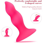 Anal Plug Adult Sex Toy- Small Butt Plug Silicone Anal Sex Toys - G Spot Mini Sex Adult Anal Toy For Beginner Adult Unisex Women And Men Couple ?Not Vibrator, No Motor? (Pink)