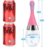 Electric Enema Douche Anti Back-Flow, Silicone Enema Douche Reusable Anal Douche Cleaner For Men Women Enema Bulb With 3 Clean Intensities Butt Anal Travel Bottle Cleaner Kit