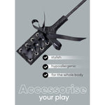 Sex Feather Tickler For Adults Bedroom Bdsm Sex Toy Crop Cosplay Bondage Spanking French Tickler 16 Inch Black