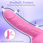 Realistic Adjustable Strap On Dildo Kit with Harness for Versatile 2In1 Play, Pink Color