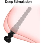 12.6 Inch Long Anal Beads Vaginal G-Spot Deep Stimulation Dildo Anus P-Spot Sensitive Zone Masturbation Massage Butt Plug With Strong Suction Cup For Men Women Male Female Couple Anus Bead Sex Toys