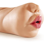 Oyiyeyiyo Realistic Mouth Male Masturbator, Deep Throat Pocket Pussy Blow Job Stroker With Teeth And Tongue, Male Sex Toys For Men Masturbation, Sex Doll Adult Toy For Oral Sex (Light Brown)