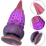 Realistic Dildo G Spot Massage Animal Penis With Suction Cup Butt Plug Anal Stretcher Liquid Silicone Adult Sex Toys For Men Women Couple (L)