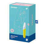 Ultra Power Bullet 7 Vibrator Sex Toy | Adult Toys For Women | Mini Clitoral Vibrator | Vibrating Sexual Pleasure Device | Stimulation Vibrators | Woman Sextoy (Yellow)