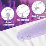 Realistic Dildo Adult Sex Toys, Silicone Sex Toy For Hand-Free, Big Dildo With Strong Suction Cup, Body-Safe Material G Spot Stimulator Dildos Harness And Strap-On For Women And Couple 7.8''