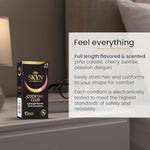 Cocktail Club Flavored Condoms, 10 Count & Selection Non-Latex Condoms Variety Pack - 12 Count