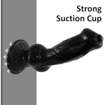 Knot Dildo Black,10.2 Inch Large Dildo Fantasy Dildo With Big Knot,Dog Dildo Animal Dildo With Suction Cup,Wolf Dildo Sex Toys For Women Men