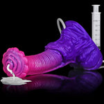10.9" ?Kelpie?Realistic Cumming Horse Dildo Long Thick Big Animal Dildo With Flared-Tip For Explore New Depths, Massive Squirting Suction Cup Dildo Adult Sex Toy For Women Men,L