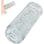 Male Masturbator Tpe Pocket Pussy With Realistic Mouth Texture Deep Throat Masturbation Sleeve Portable Masturbation Cup Oral Adult Sex Toys For Men